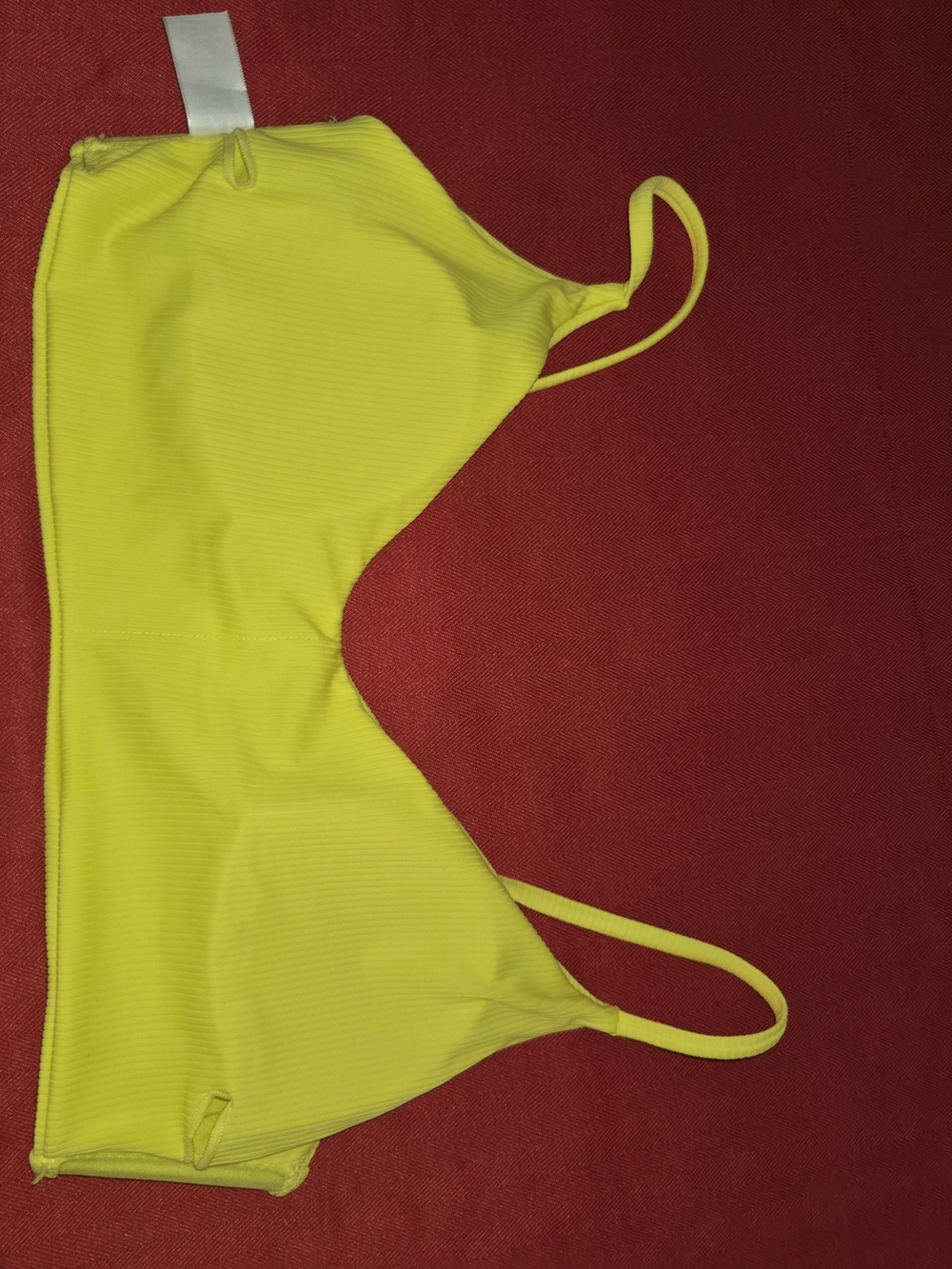 Decree Neon Yellow Bralette